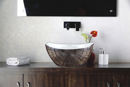Antique Handmade Ceramic Wash Basin
