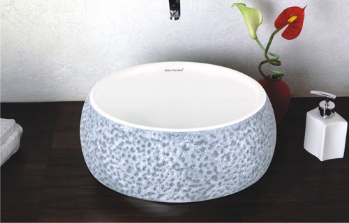 Color Round Hand Made Table Top Wash Basin