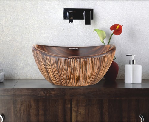 Inventive Wooden Handmade Basin