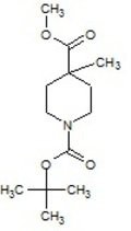 Methyl 1-boc-4-methylpiperidineÂ¬4-carboxylate