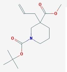 Methyl 3-allyl-1-boc-piperidinea 3-carboxylate Application: Pharmaceutical Industry