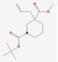Methyl 3-allyl-1-boc-piperidine¬3-carboxylate