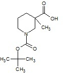 1-Boc-3-methylpiperidine¬3-carboxylic acid