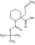 2-Allyl-1-boc-piperidine¬2-carboxylic acid