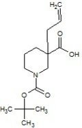3-Allyl-1-boc-piperidine3-carboxylic acid