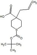 4-Allyl-1-boc-piperidine¬4-carboxylic acid