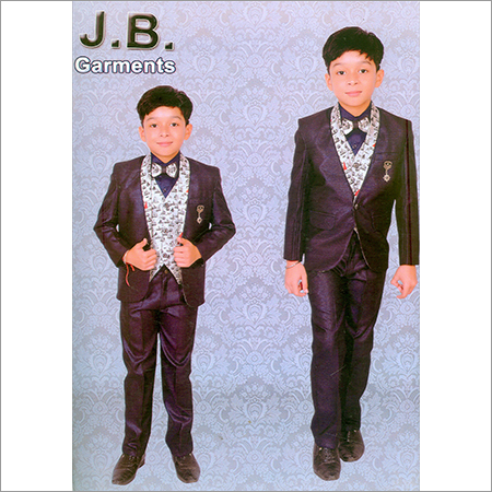 Brown Child Coat Pant Suit