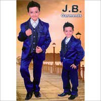 Blue Kids Coat Pant