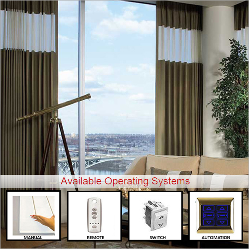 Electric Motorized Curtain Track