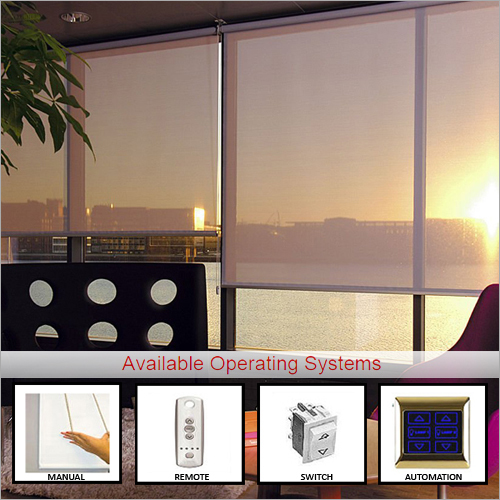 Motorized Window Roller Blinds