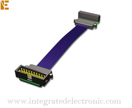 High Speed Cable Assemblies - Copper Ribbon, 5-100 cm, 50 Ohm | Reliable Connection, Signal Integrity, Compact Size