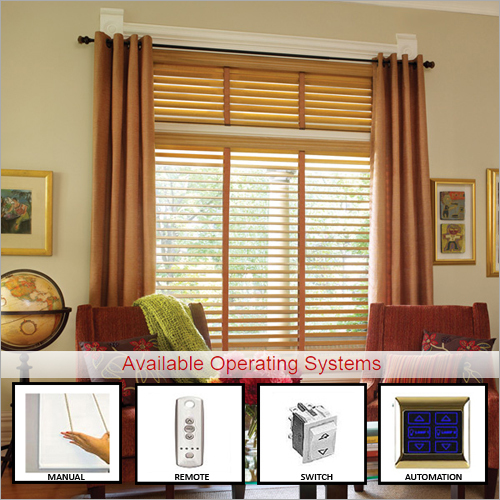 Vertical Wooden Blinds