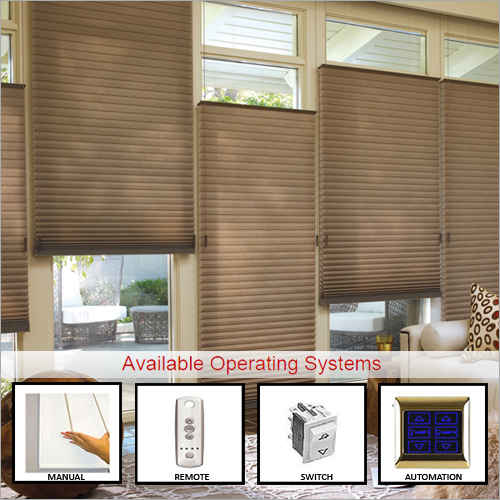 Motorized Duette Blinds