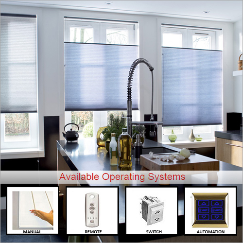 Motorized Duette Blinds