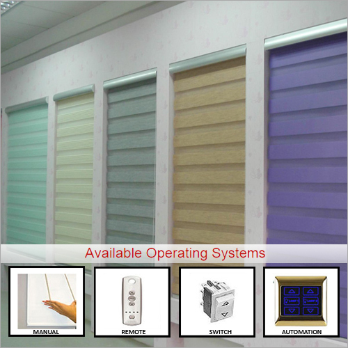 High Quality Motorized Zebra Blinds