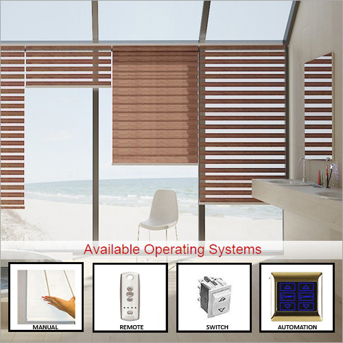 Motorized Zebra Blinds