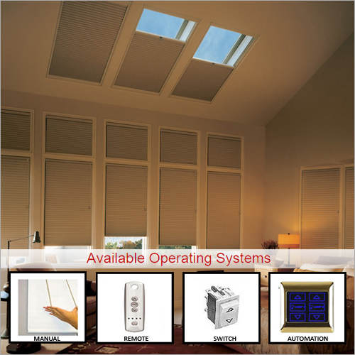 Motorized Skylights Blinds
