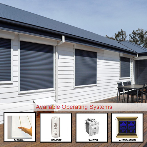 Motorized Rolling Shutter