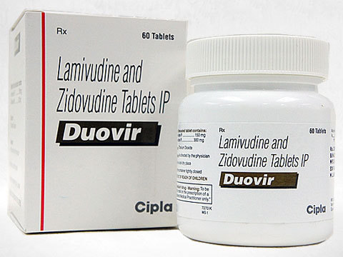 Lamivudine 150mg+Zidovudine 300 mg