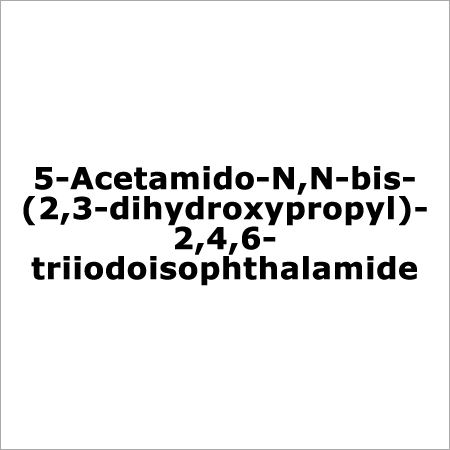 5-Acetamido-N,N-bis-(2,3-dihydroxypropyl)-2,4,6-triiodoisophthalamide