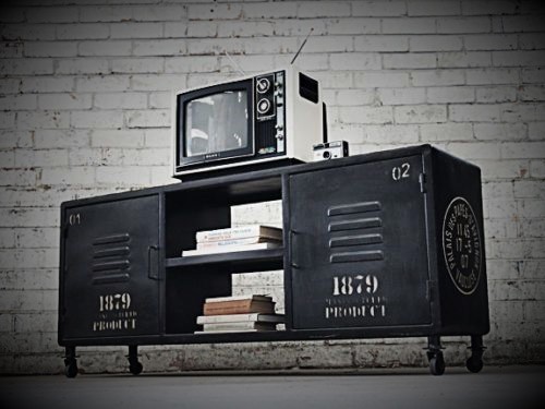 Large Retro TV Cabinet