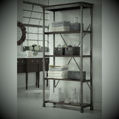 Steel Book Shelves