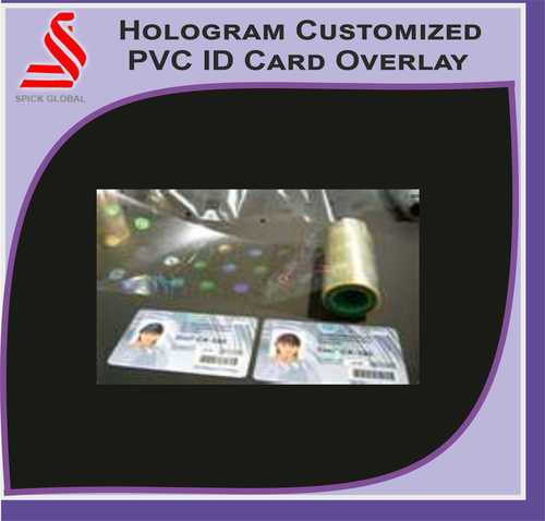 Holographic PVC ID Card Printer Hologram Label Stickers