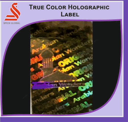 Holographic True Color Hologram Label Sticker