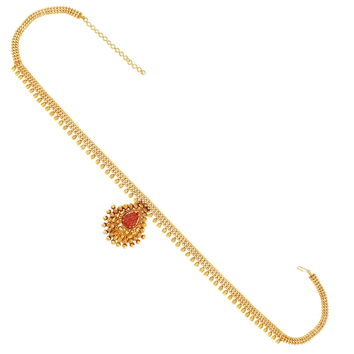 Pink Traditional Bridal Indian Wedding Kamar Bandh Sari Waist Chain Belt Jewelry