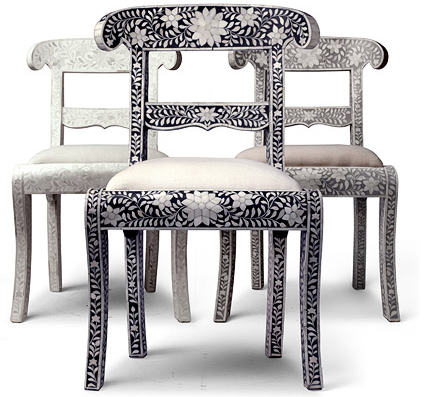 Finish Mother Of Pearl Chair