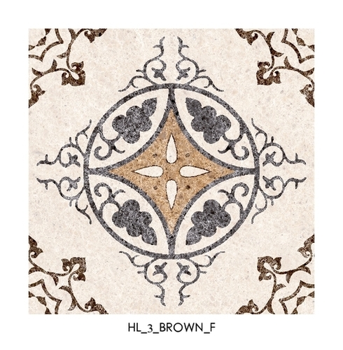 Brown Floor Tiles Living Room