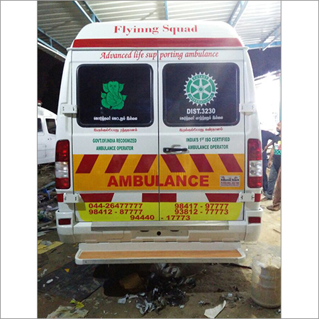 Cardiac Life Support Ambulance