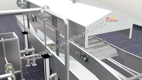 Continuous kurkure plant