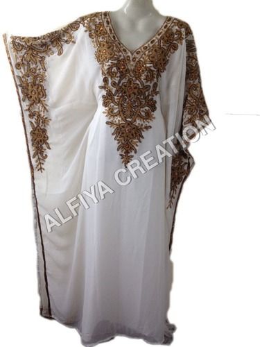 Stylish wedding wear farasha kaftan dress