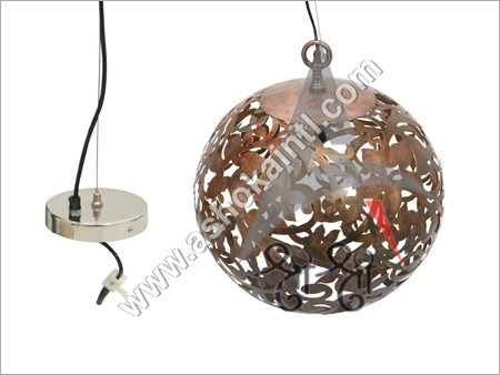 Lamp Pendant Ball Floral See Through
