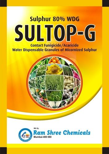 Sulphur 80% Wdg Cas No: 7704-34-9