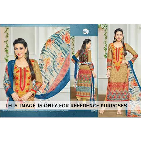 Essenza-8 Cotton Lawn Suit - 3.20m Top, 2.50m Bottom, Beige, Embroidered Cotton Lawn, Chiffon Dupatta, Pakistani Pattern
