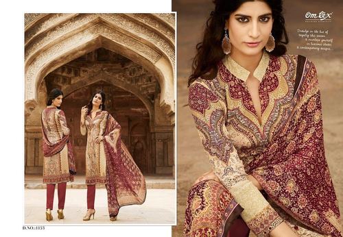 Omtex Cotton Lawn Kurti Febric