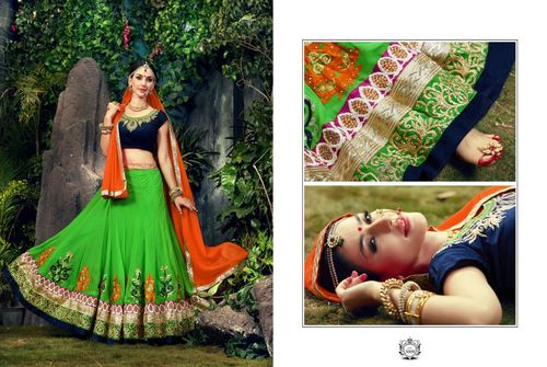 Designer Embroidered Lehenga