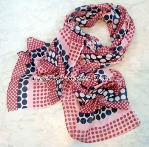 Cotton Dot Printed Scarves Manufacturers