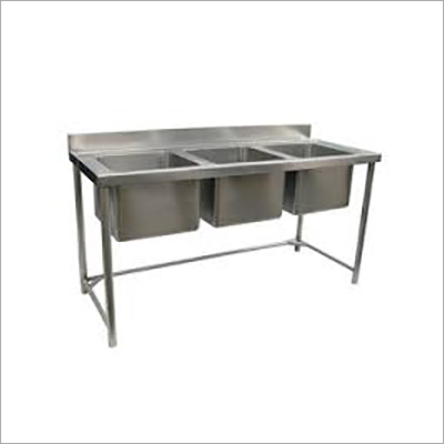 3 Sink Dish Wash Units