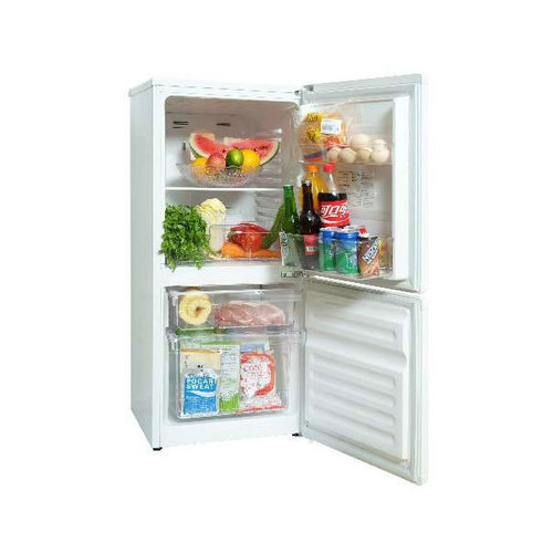 Mini Double-Door Refrigerator - 110 Liters Capacity, 1080x485x532 mm Dimensions | Energy Efficient, Environmentally Friendly Refrigerant, Independent Temperature Control