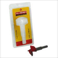 Hinge Boring Bit - Carbide Tipped, 35 Mm Size, Silver Color, 50.8-101.6 Mm Length, 76.2 Mm Height, 25.4 Mm Width | Abrasion Resistance, Easy To Use, Fine Finish