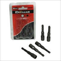 Star Drill Bits - Stainless Steel, 8-10 Inch Size, 254x254x25.4 Mm, Matte Black | Compact Design, High Strength, Easy To Fix In Drill Machines