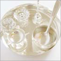 Silver plating - pooja plate