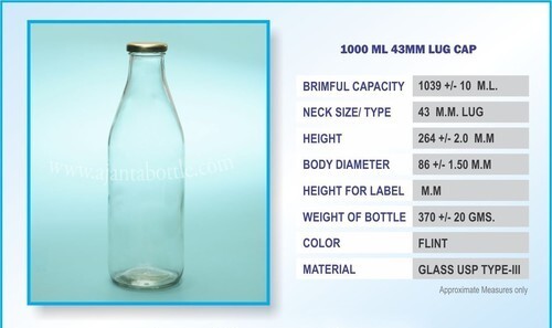 43 Mm Lug Bottle Cap - Hardness: Rigid