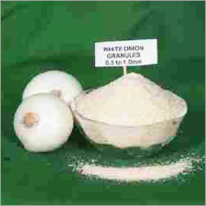 Dehydrated White Onion Granules