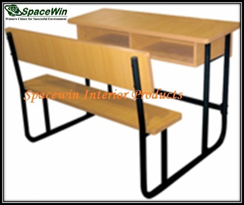 Two Seater Desk with Bench