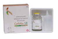 Ceftriaxone 2 gm & Sulbactam 1 gm Injection