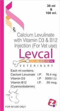 Calcium Levulinate D3 B12 Injection Calcium Levulinate